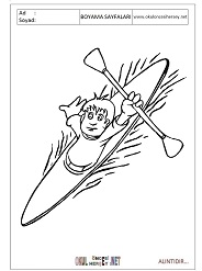 Kürek boyama sayfaları